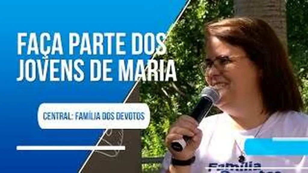 Imagem saiba como participar da familia jovens de maria do artigo Caminho do Bem: Passo 7 – Assumir seguir a Cristo