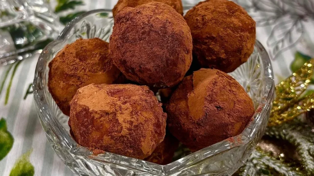 Imagem trufa de panetone santa receita do artigo Trufa de Panetone - Santa Receita
