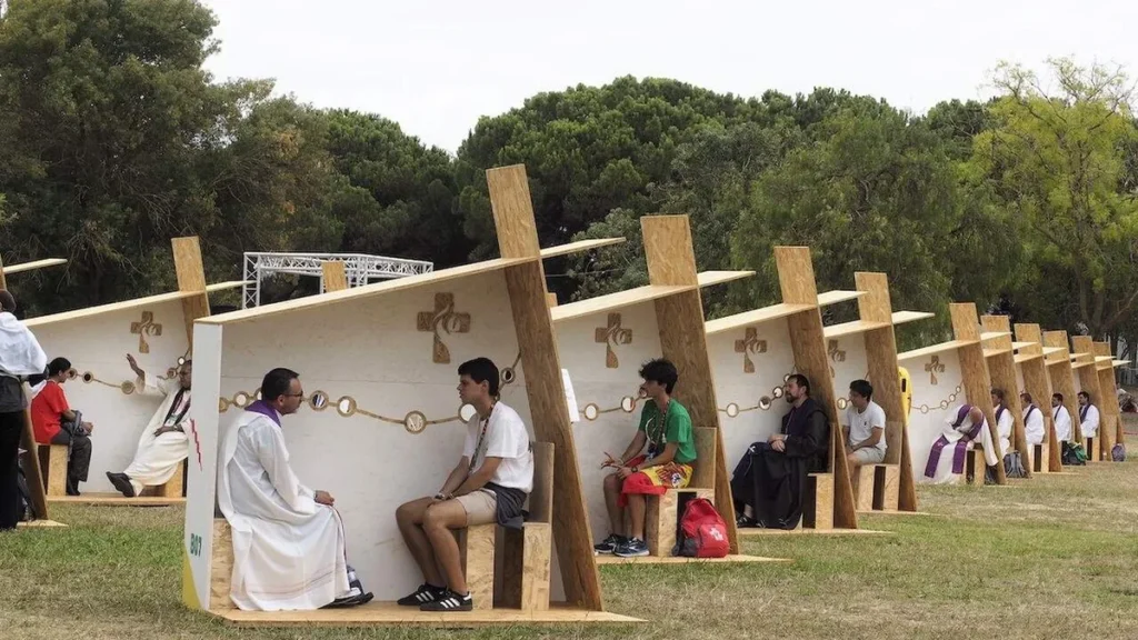 Imagem Confissoes JMJ 2023 do artigo Ano Jubilar é o tempo de conversão e reconciliação com Deus