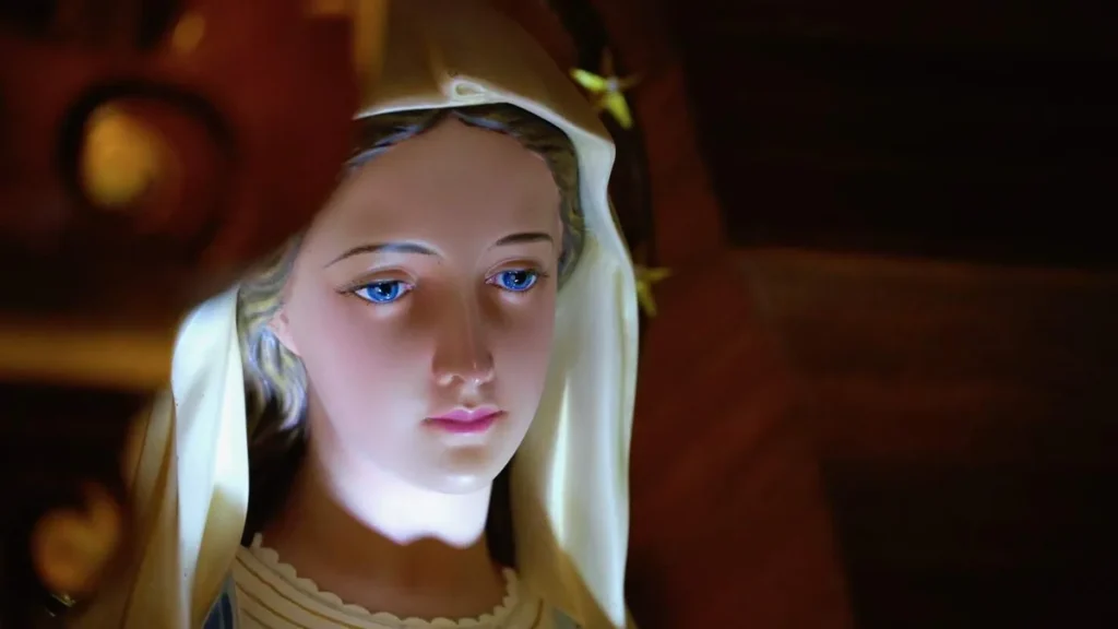 Imagem close de nossa senhora do artigo No Advento, tenha Maria como modelo de coragem!
