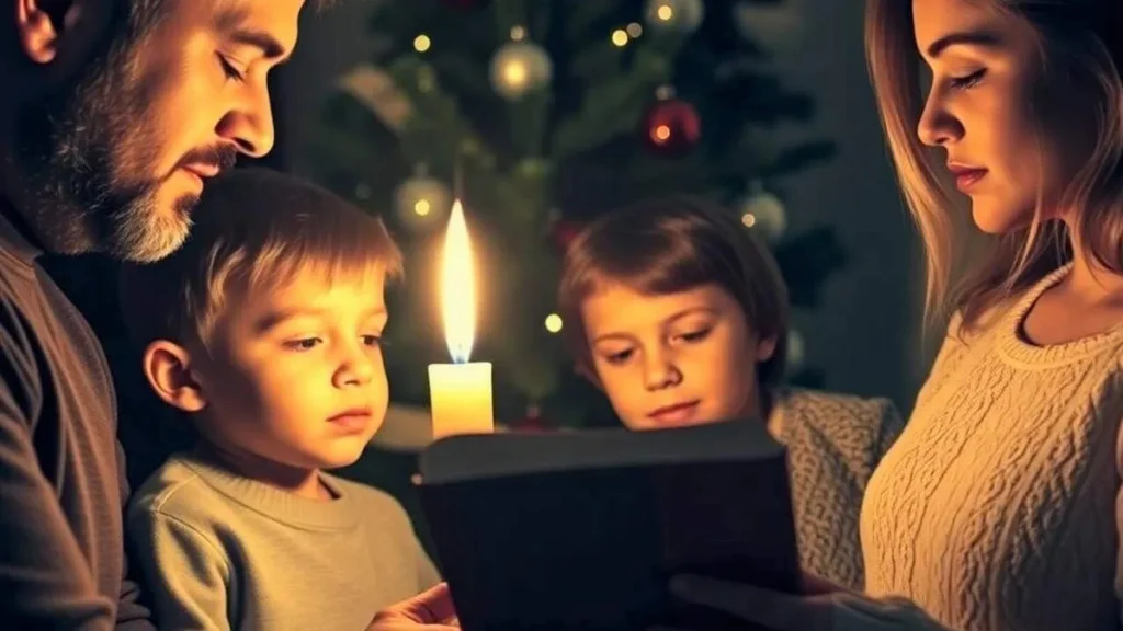 Imagem Orando em familia no Natal 2 do artigo Em família, celebre a quarta semana do Advento!