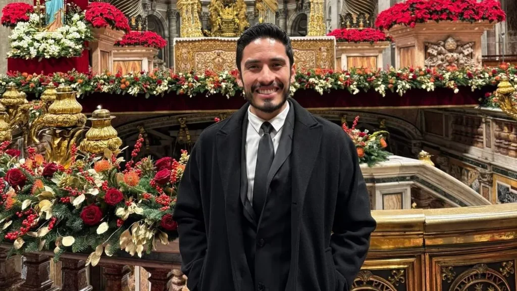 Imagem fagner lima vaticano do artigo Colaborador do Santuário Nacional relata emoção de vivenciar abertura do Jubileu