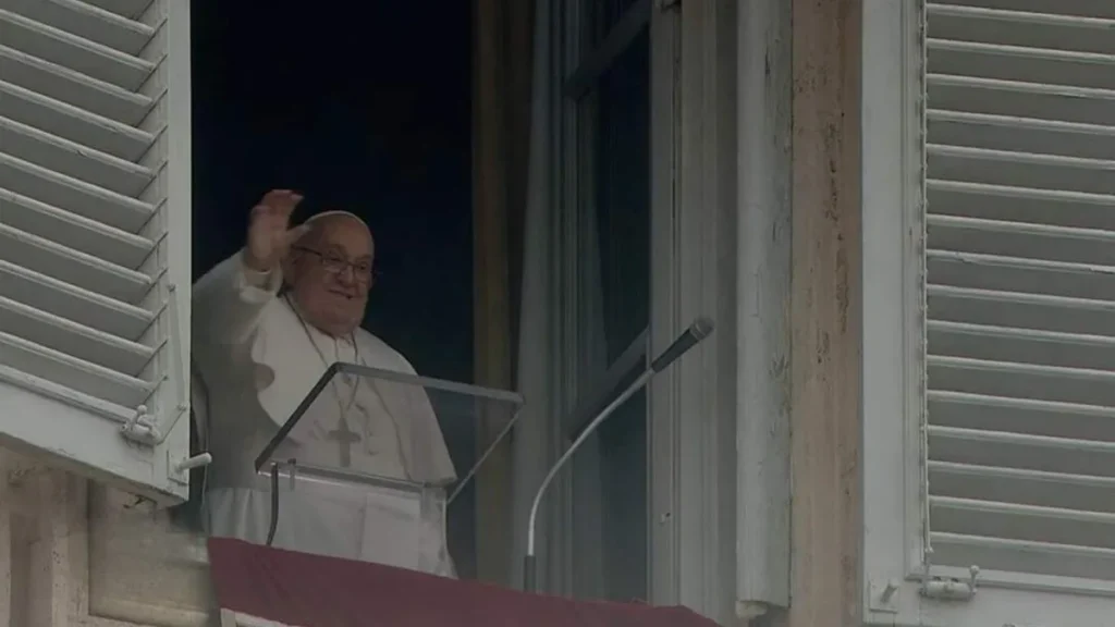 Imagem angelus papa 2025 do artigo Neste Jubileu, Papa nos pede vários “sim” concretos à vida