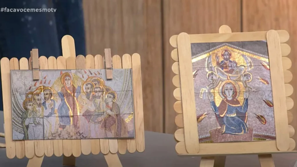 Imagem mini moldura em cavalete faca voce mesmo do artigo Mini Moldura em Cavalete - Faça Você Mesmo