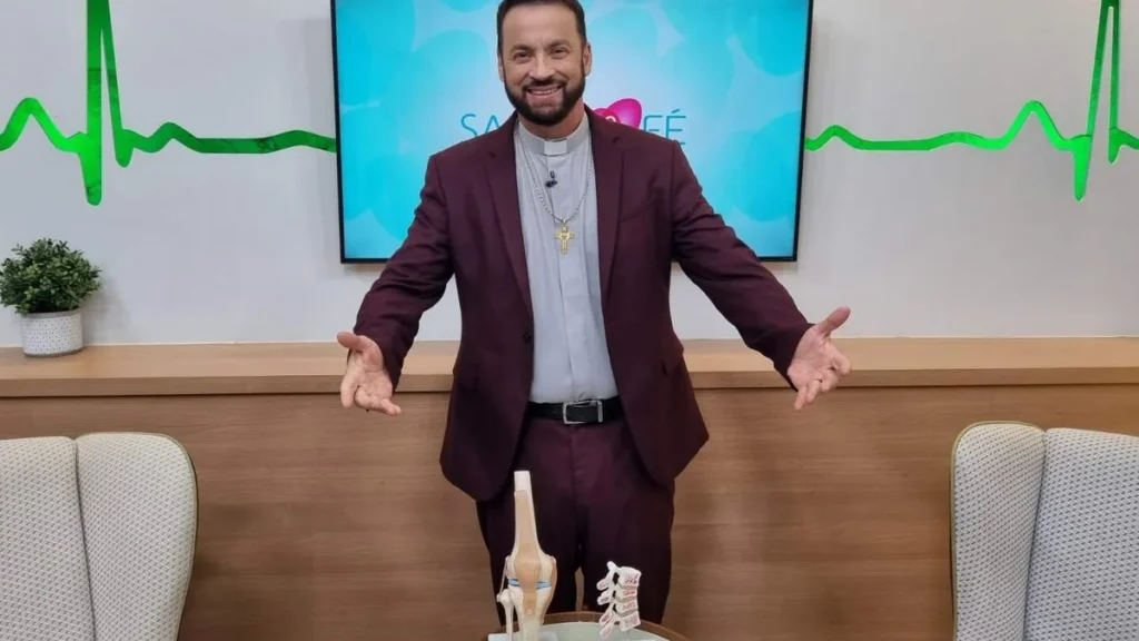 Imagem Saude e Fe Italo Borges TV Aparcida 2 do artigo "Saúde e Fé" destaca a prevenção e o tratamento da osteoporose