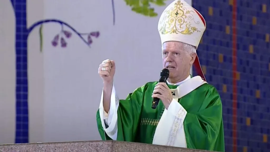Imagem dom orlando na 36 romaria dos aposentados do artigo Dom Orlando destaca a Palavra de Deus na 36ª Romaria dos Aposentados