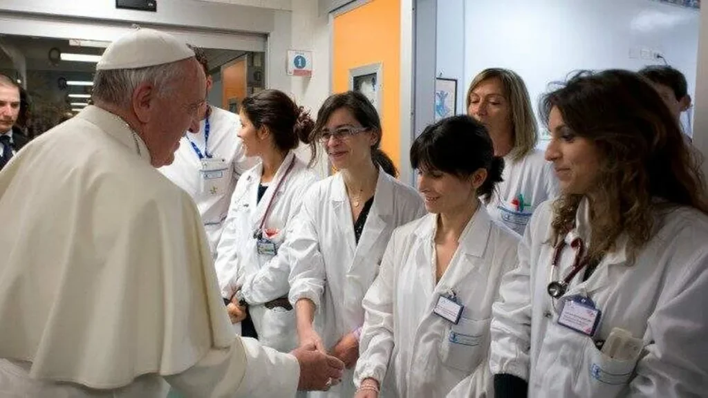 Imagem papa francisco dia do enfermo do artigo Em mensagem aos enfermos, Papa pede esperança aos que sofrem