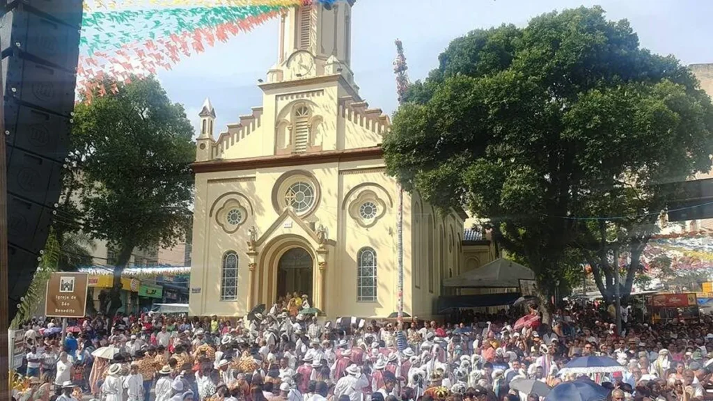 Imagem sao benedito 2024 do artigo Divulgada programação da Festa de São Benedito em Aparecida: confira mudanças