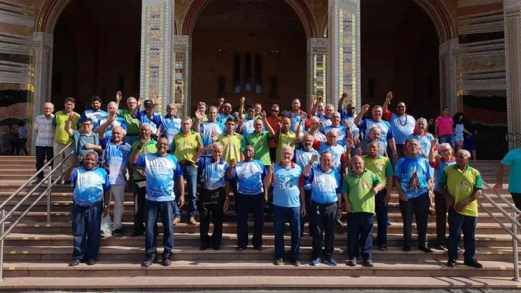 Imagem Arquidiocese de Aparecida Terco dos Homens do artigo Grupos da Arquidiocese de Aparecida se preparam para o Terço dos Homens