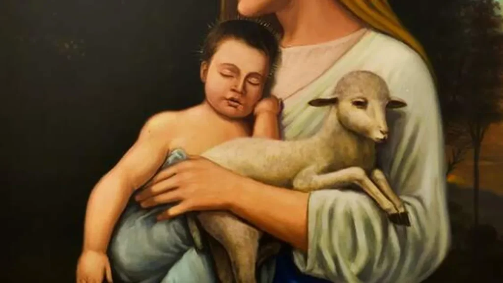 Imagem Maria e Jesus do artigo A dignidade da mulher