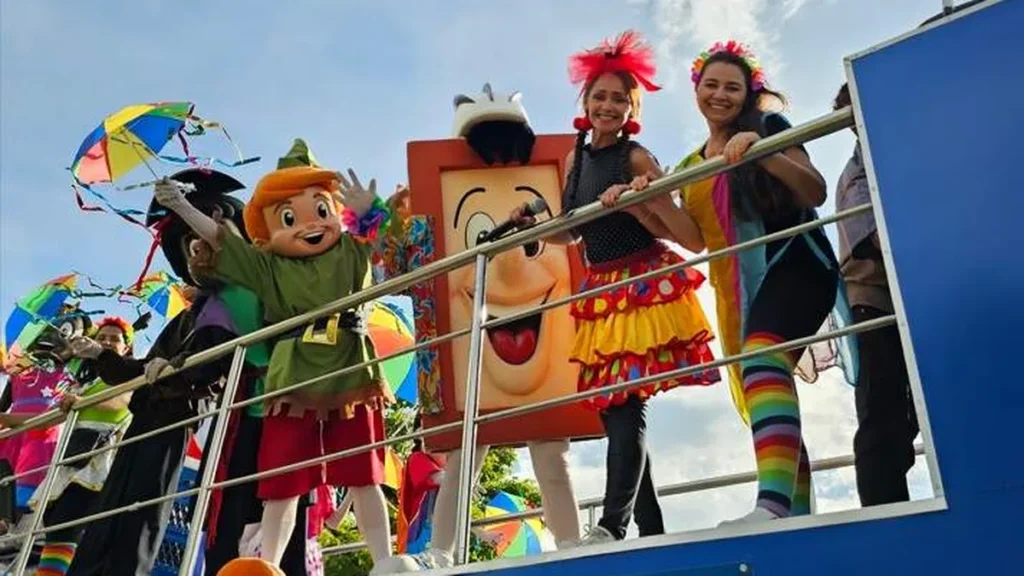 Imagem Bloco dos Devotos Mirins do artigo Confira as atividades do feriado de Carnaval no Santuário