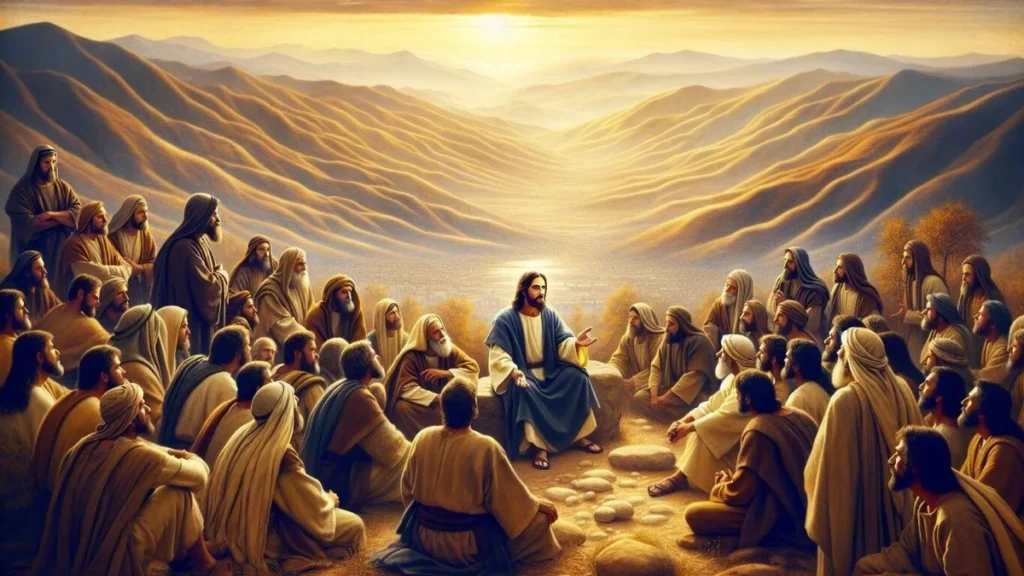 Imagem cena das bem aventurancas do artigo Bem-aventuranças: reveja seus valores e onde você deposita sua confiança