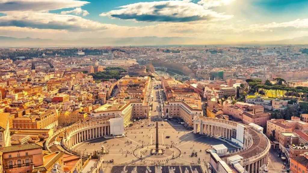 Imagem vaticano visto de cima do artigo Papa procura deixar Vaticano independente em energia sustentável