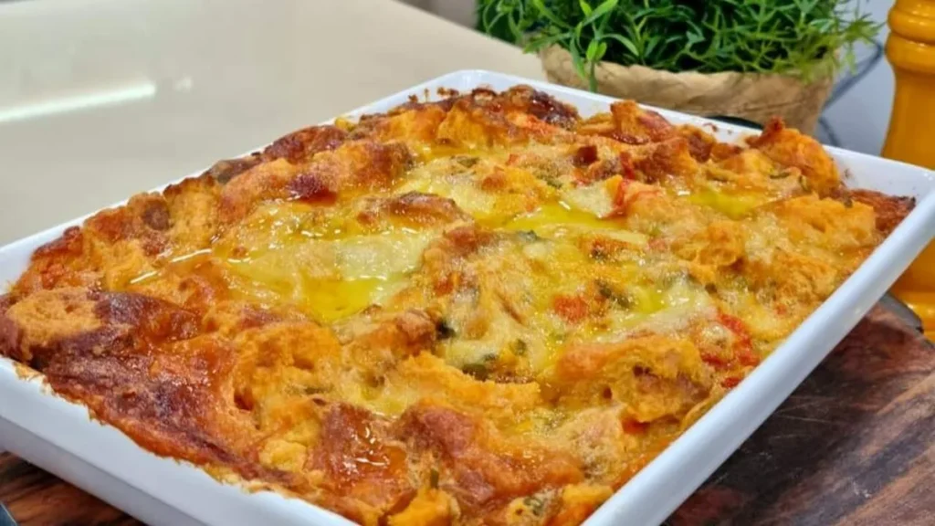 Imagem Torta de Pao com Tomate E Queijo Y Santa Receita do artigo Torta de Pão com Tomate E Queijo – Santa Receita