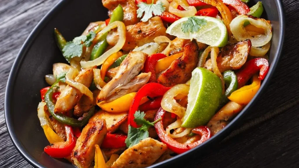 Imagem Frango com legumes do artigo Um Cotidiano Bem Temperado: Tirinha de Frango com legumes