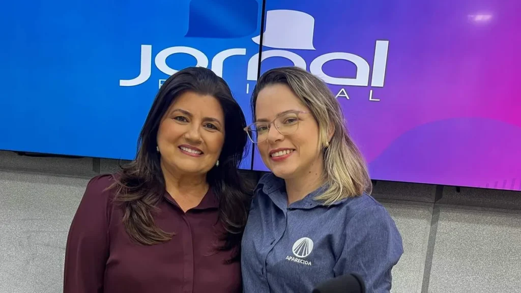 Imagem Dra. Lucia Riccomi no JR do artigo Semana da Mulher: Dra. Lúcia Riccomi fala sobre saúde da mulher