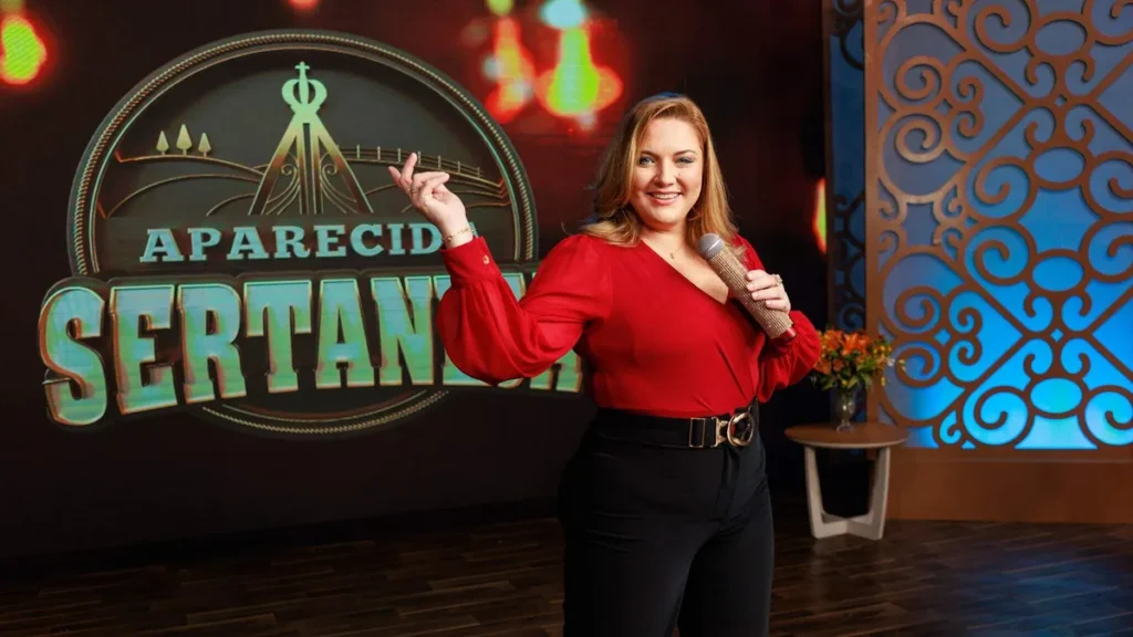 Imagem 1. Mariangela Zan Juan Ribeiro TV Aparecida do artigo "Aparecida Sertaneja" promove encontro musical com roda de clássicos na viola