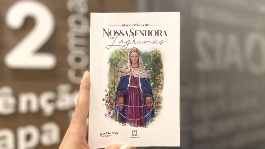 Imagem Livro Lagrimas do artigo Devocionário de Nossa Senhora das Lágrimas