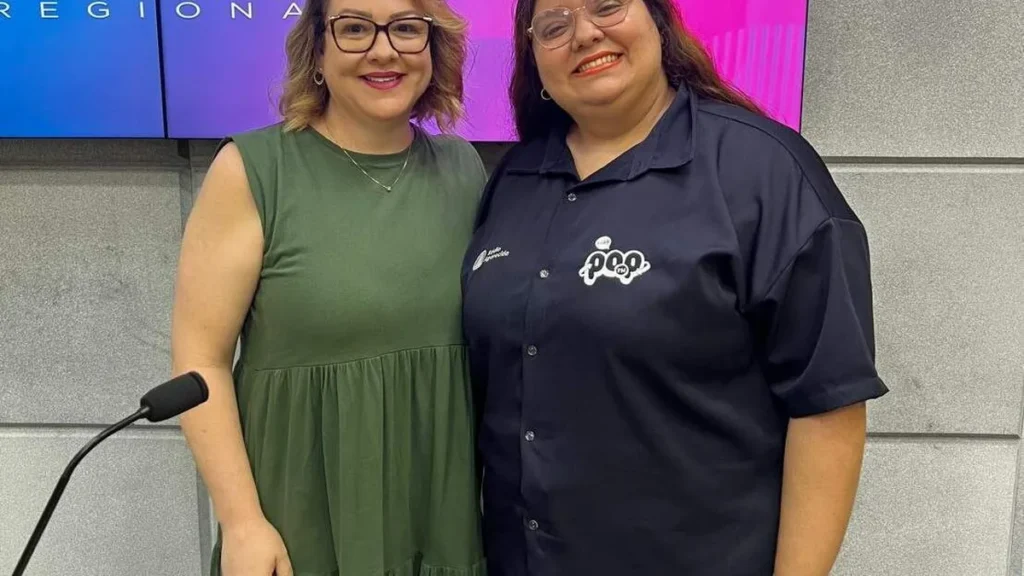 Imagem Professora Renata Marcondes no JR do artigo Semana da Mulher: Especialista fala sobre relação mulher x mercado de trabalho