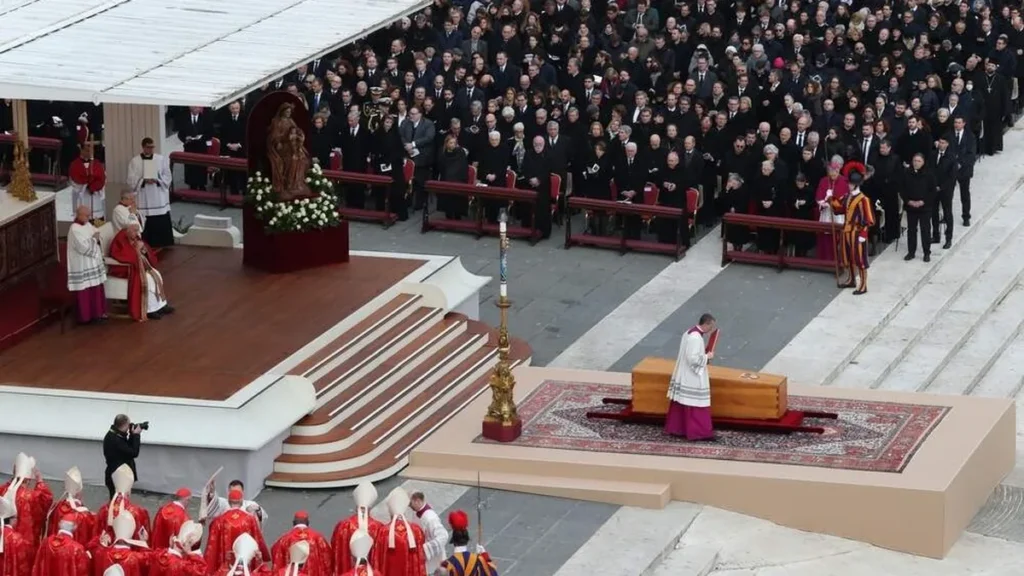 Funeral do Papa emérito Bento XVI em dezembro de 2022