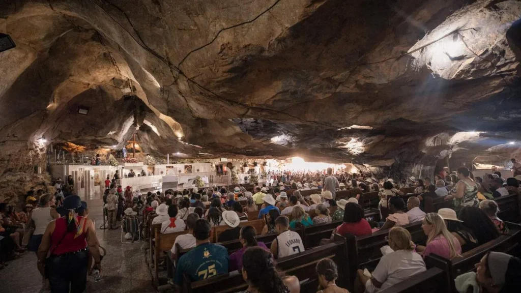 Gruta de Nossa Senhora da Soledade no Santuário de Bom Jesus da Lapa