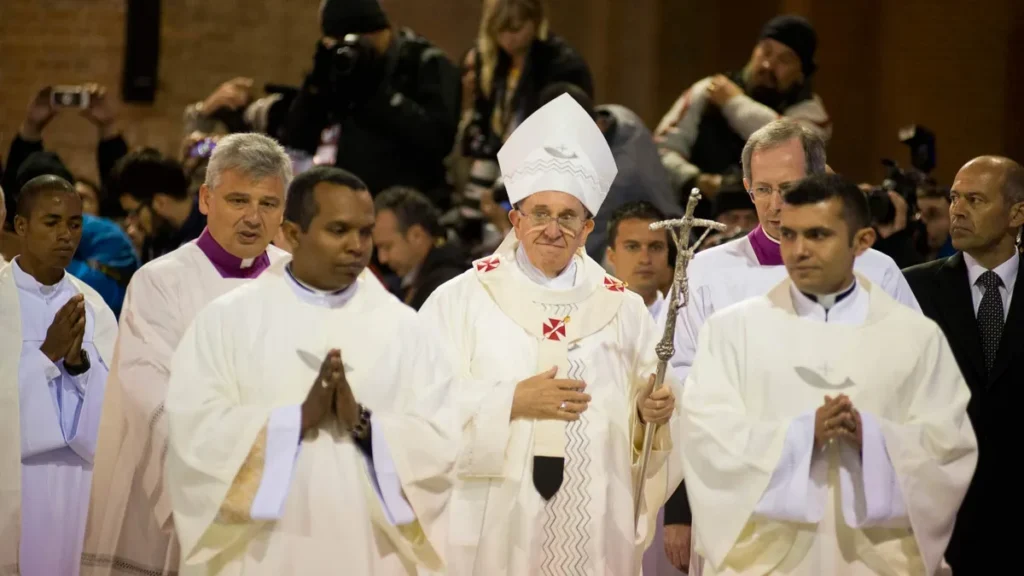 Imagem Papa Francisco Aparecida Thiago Leon do artigo 5 memórias do Papa Francisco no Santuário de Aparecida