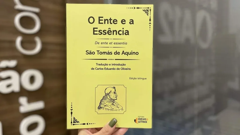 Imagem Livro Ente e a Essencia Ideias e Letras do artigo "O Ente e a Essência": uma obra fundamental para a filosofia cristã