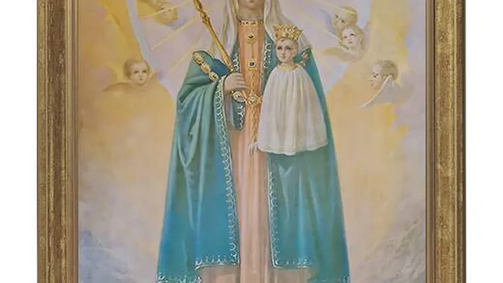 Imagem Nossa Senhora Gregoriana do artigo Soberana Rainha: A devoção a Nossa Senhora Gregoriana