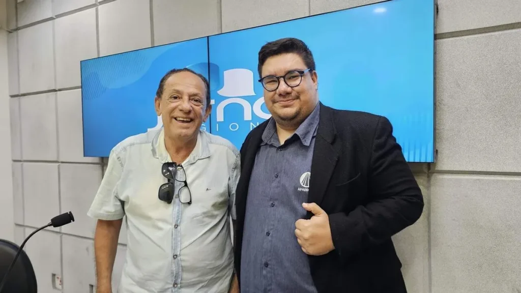 Imagem Ze Louquinho no JR do artigo 100 dias de Governo: entrevista com Prefeito de Aparecida, Zé Louquinho
