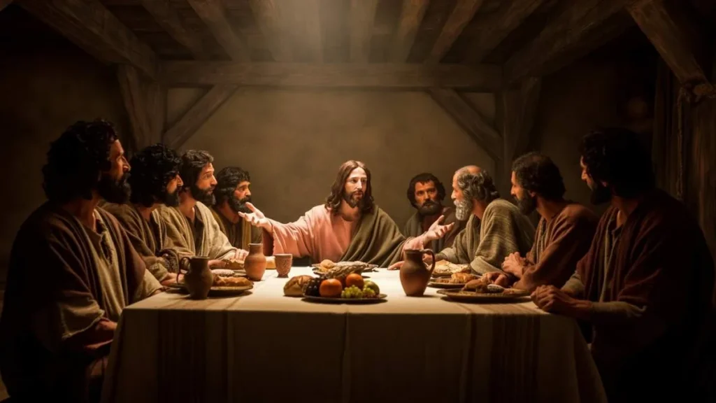 Imagem Santa Ceia do artigo Terça-feira Santa e a confiança na misericórdia de Deus