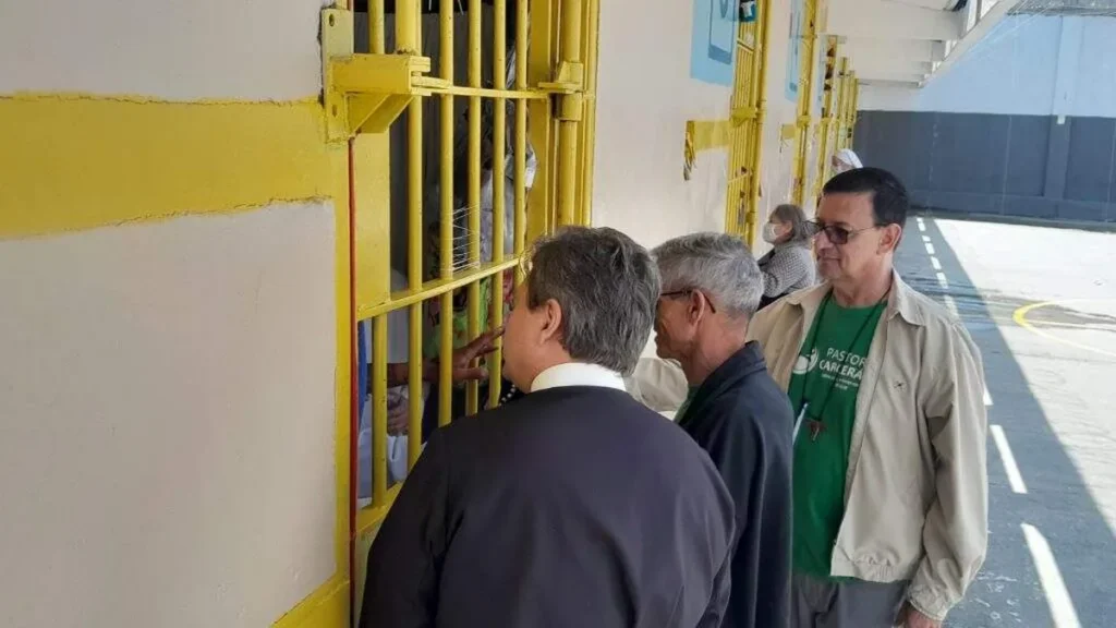 Imagem FOTO Pastor carceraria do artigo A Reconciliação como caminho da Esperança