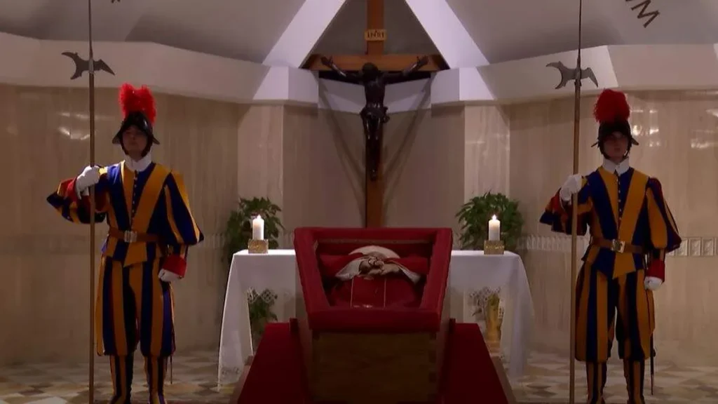 Imagem reproducao vatican news do artigo N30 destaca últimas notícias do adeus a Francisco