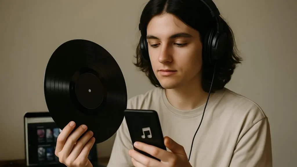 Imagem DO VINIL AO STREAMING A TRAJETORIA DA GERACAO Z do artigo Do Vinil ao Streaming: A Trajetória da Geração Z