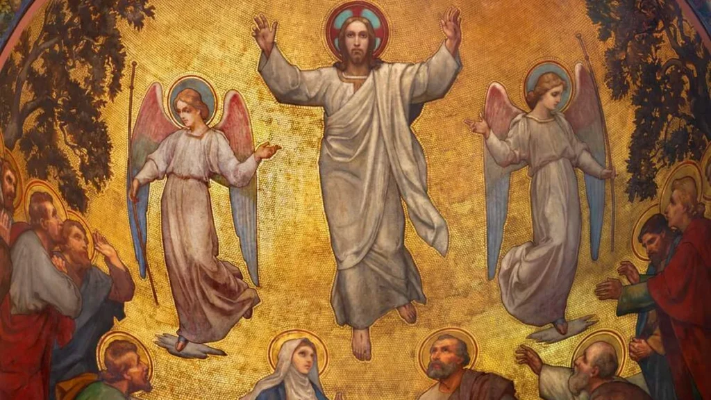 Imagem ascensao do senhor do artigo 1700 anos do Credo Niceno: Cristo subiu aos céus