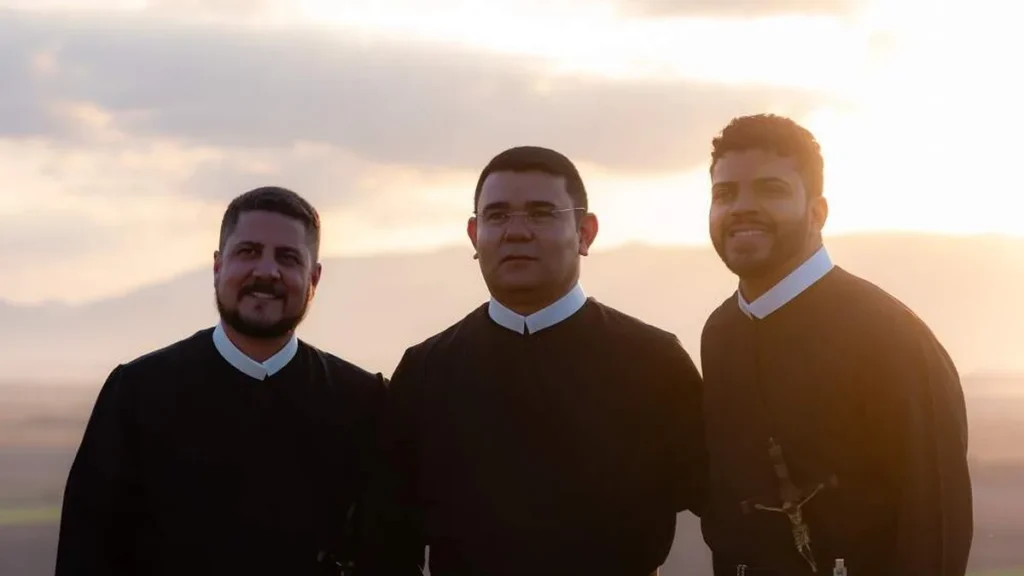 Padre Lucas, Irmão Cláudio e Padre Robson
