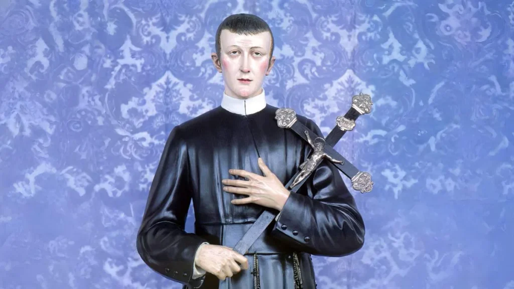 Imagem Escultura de Sao Geraldo Majella do artigo São Geraldo Majella e seu amor ao Cristo Crucificado