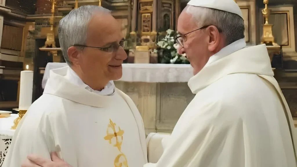 Imagem Leao XIV e Francisco do artigo O legado do papa Francisco, nas mãos de Leão XIV