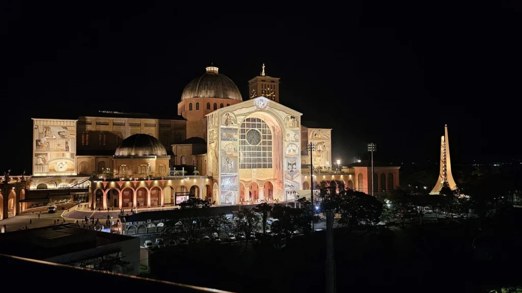 Imagem Fachada Leste Santuario de Aparecida do artigo Bastidores: reveja como foi a entrega da Fachada Leste do Santuário