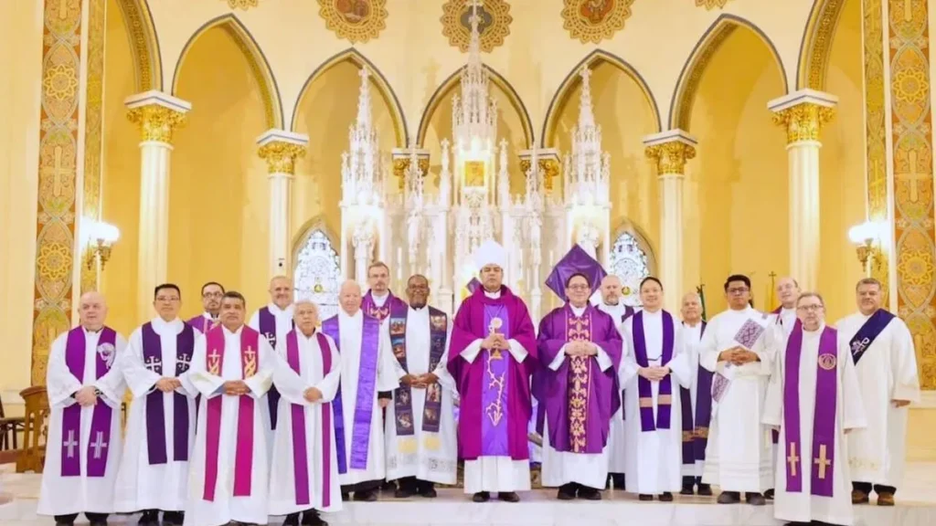 Bispo José María Maldonado e Redentoristas da Conferência Norte-Americana