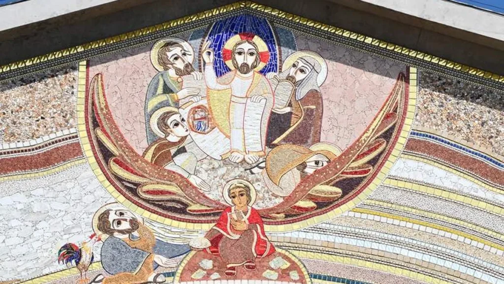 Imagem Transfiguracao do Senhor com Santa Sofia do artigo Transfiguração do Senhor sobre o Monte Tabor com Santa Sofia