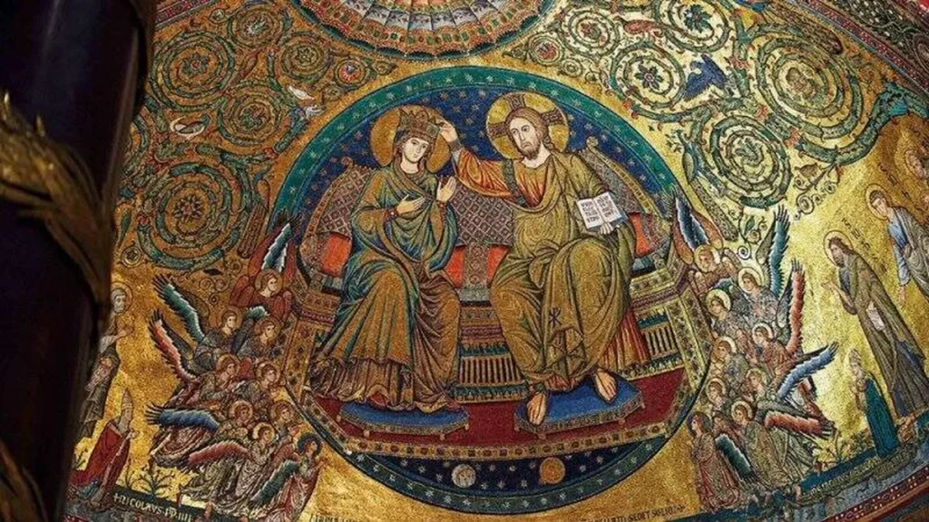 Imagem Vatican News do artigo Sentada com Jesus no trono celeste!