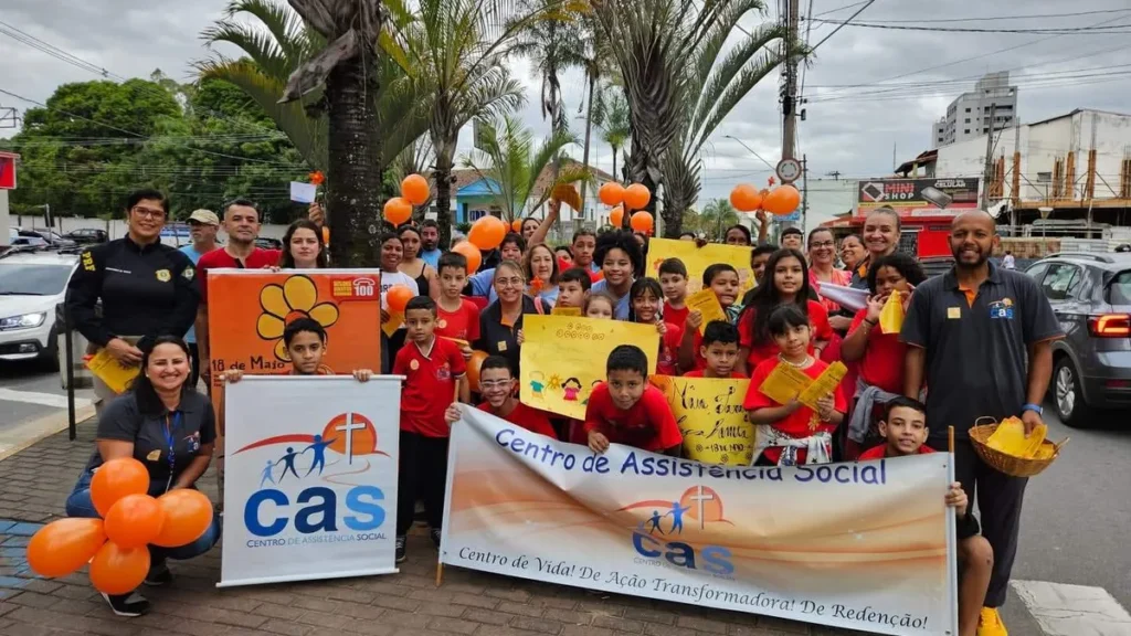Imagem Caminhada contra o abuso e exploracao sexual de criancas e adolescentes do artigo Caminhada contra o abuso e exploração sexual é realizada em Aparecida