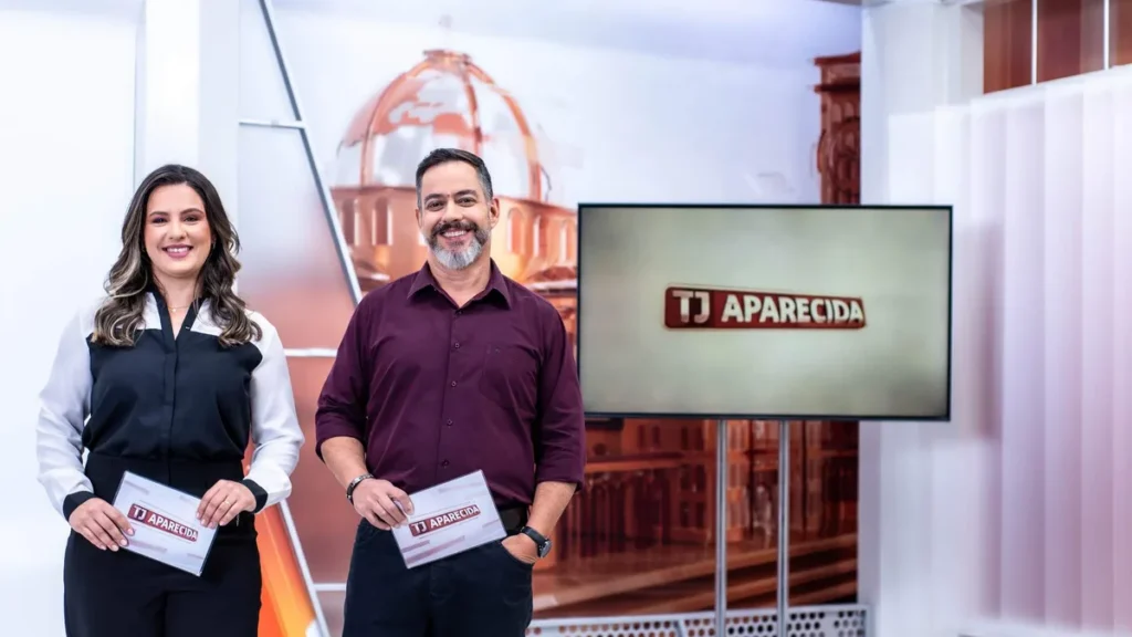 Imagem TJ Aparecida Davi Barbosa TV Aparecida 1 do artigo "TJ Aparecida" estreia em novo horário e amplia seu conteúdo jornalístico