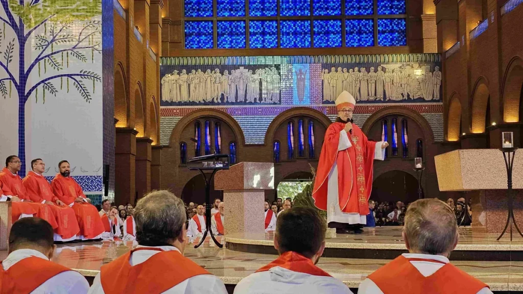 Imagem romaria da diocese de osasco 2025 do artigo Diocese de Osasco celebra 36 anos com romaria ao Santuário Nacional