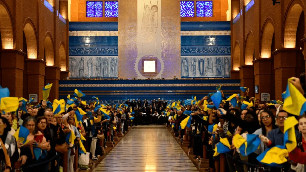 Imagem missa abertura 1 do artigo Romaria da Família dos Devotos acontece de 11 a 13 de julho
