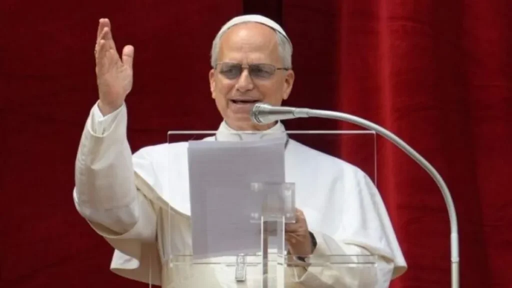 Imagem Papa Leao XIV do artigo Leão XIV diz que uso da Inteligência Artificial deve respeitar valores humanos