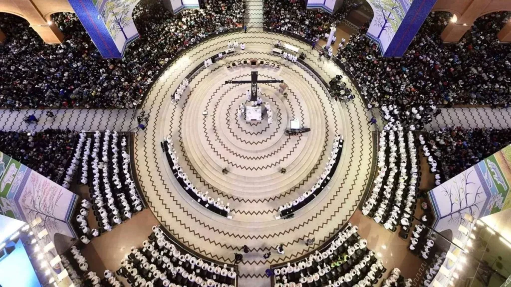 Imagem WhatsApp Image 2025 07 21 at 16.23.41 1 do artigo 23 anos da construção do Altar Central do Santuário Nacional
