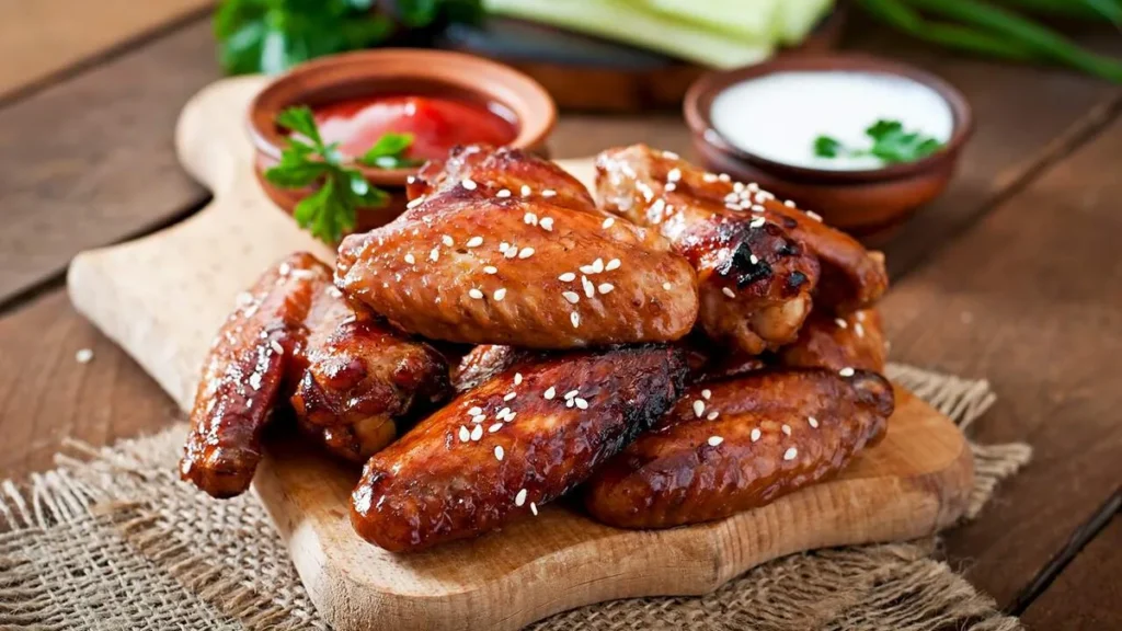 Imagem Asinhas de frango com molho agridoce do artigo Chef no Ar: Asinhas de Frango com Molho Agridoce