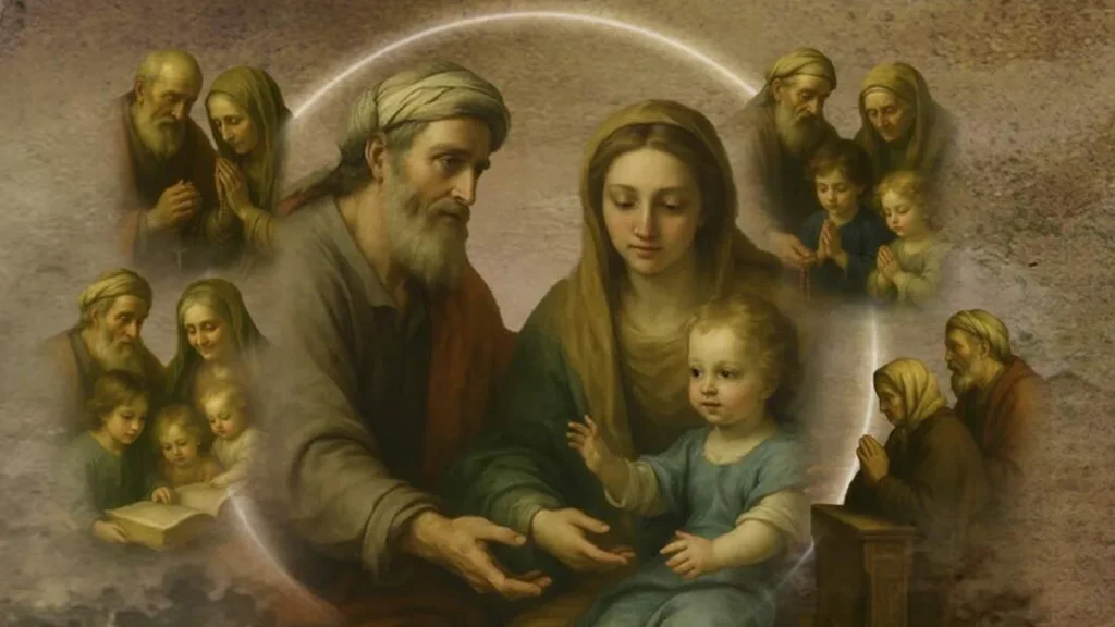 Imagem rotina dos santos sao joaquim e santa ana do artigo A rotina de São Joaquim e Sant'Ana pode te inspirar a ser santo!