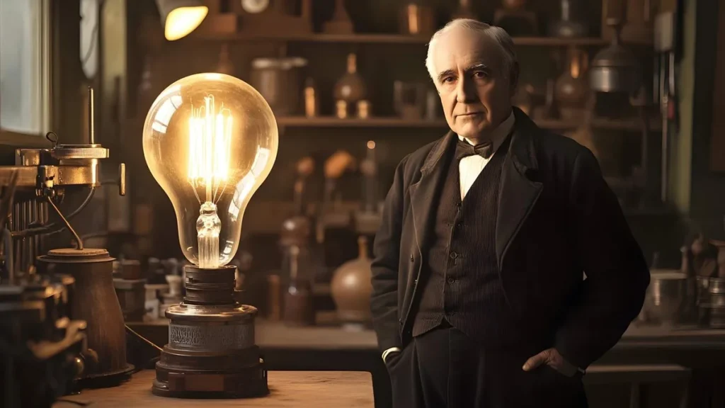 Imagem thomas edison criador da lampada do artigo 6 pessoas de sucesso para você se inspirar e alavancar seus sonhos!